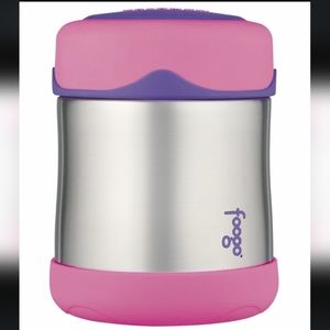 Thermos Foogo Leak-Proof Stainless Steel Food Jar - 10 Ounce - Pink and Purple